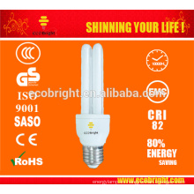 T4 2U 15W 10000 H CE calidad de iluminación eficiente de energía